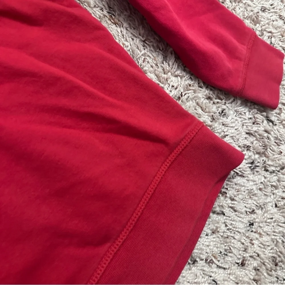 Gap x Disney Red Mickey Mouse Graphic Hoodie Sweatshirt Kids Size Small